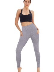 High Waist Seamless Sports Leggings Butt Lifting Elastic Running Tight Pants
