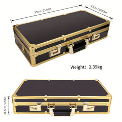 Salon Hair Cutting Kit Organizer with Password Lock