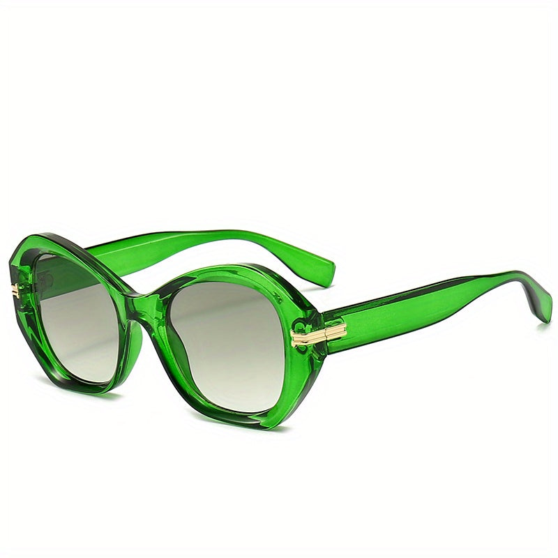 Women's Round Frame UV Protection Sunglasses