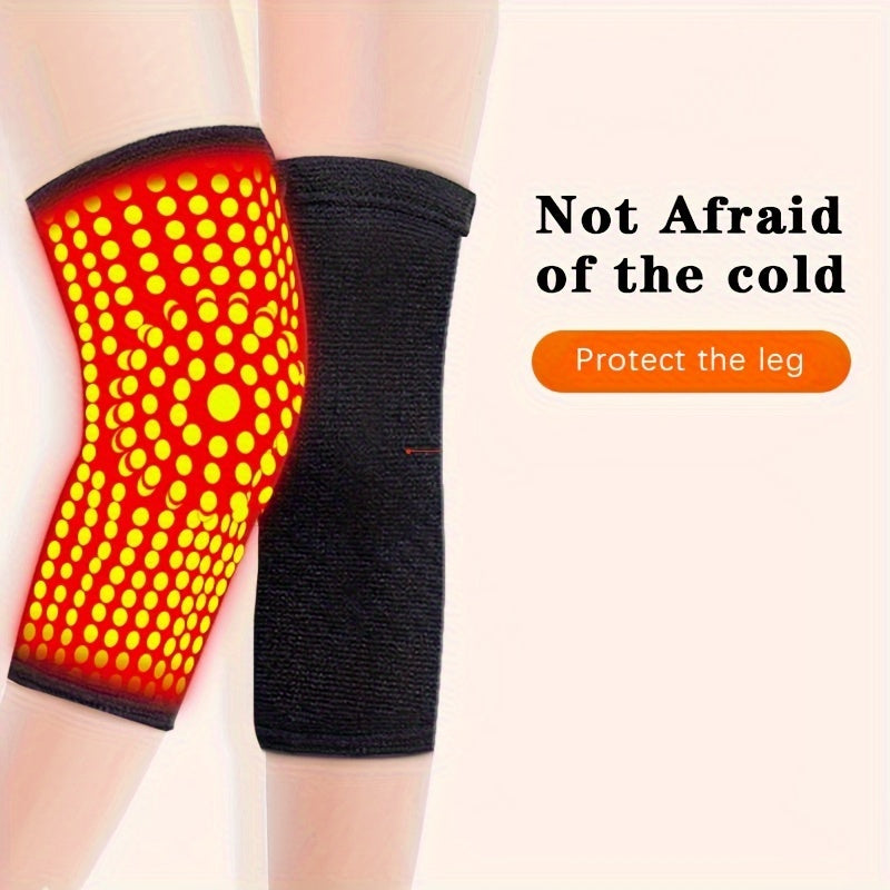 1Pair Knee Pads Joint Protection Men Women Warm Anti-Slip Thick Winter Knee Prot