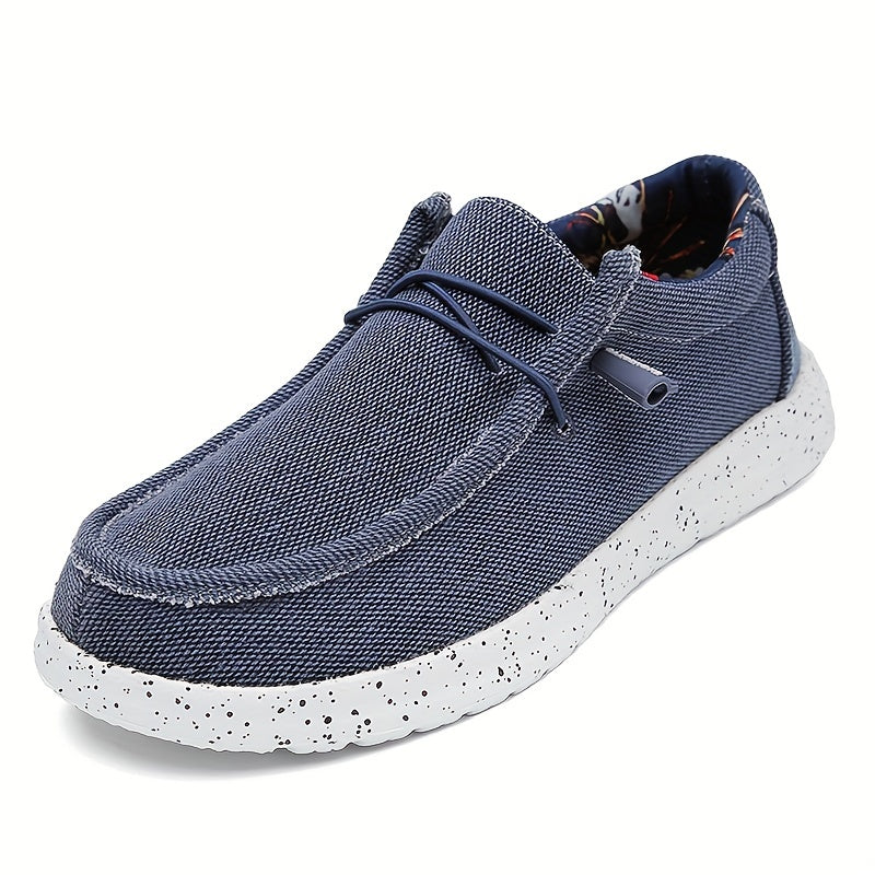 Men's Canvas Slip On Sneakers Lightweight Non Slip Shoes