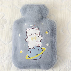 Water Injection Plush Warm Hot Water Bag