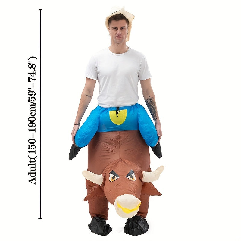 Funny Inflatable Bull Costume for Stage Performance