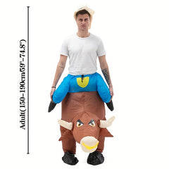 Funny Inflatable Bull Costume for Stage Performance
