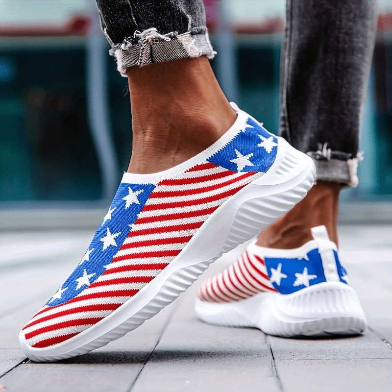Men's Breathable Slip On Walking Shoes for Outdoor Activity
