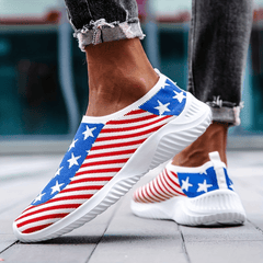 Men's Breathable Slip On Walking Shoes for Outdoor Activity