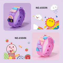 Animal Themed DIY Building Blocks Bracelet for Kids Fun ABS Toy