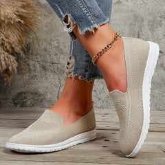 Women's Breathable Slip-On Sneakers Lightweight Walking Shoes