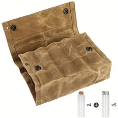 Portable Spice Bag with 9 Spice Cans for Outdoor Camping