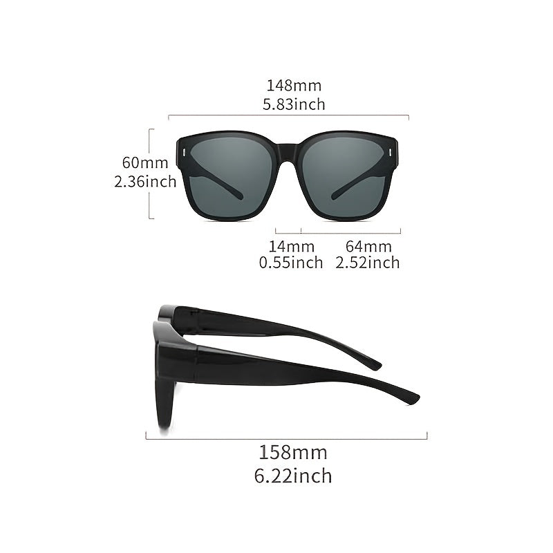 Polarized Fit Over Sunglasses For Men And Women