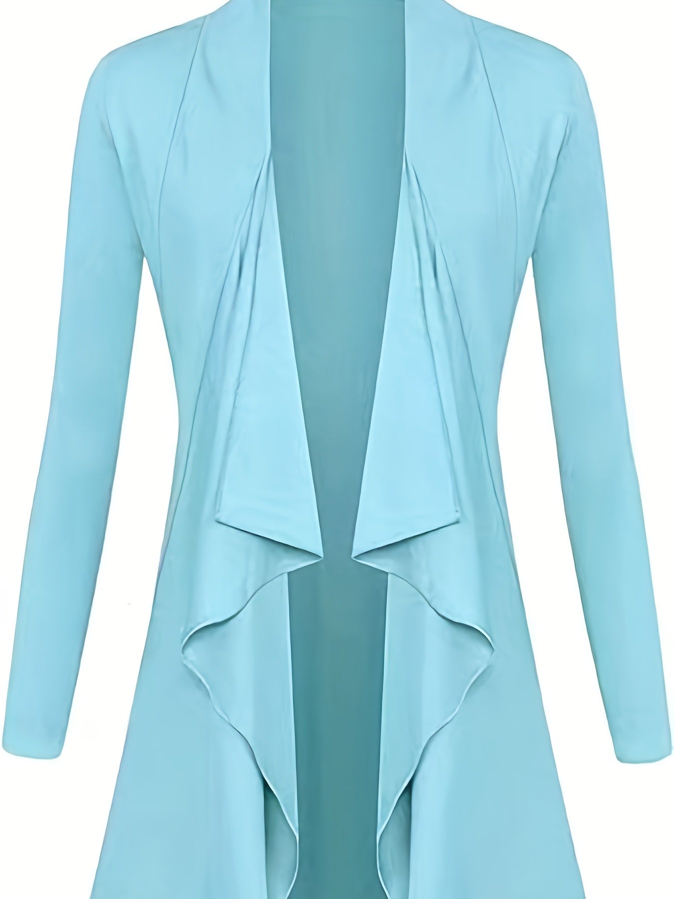 Open Front Long Sleeve Cardigan
