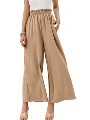 High Waist Wide Leg Pants Casual Loose Pants