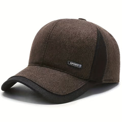 Thicker Winter Ears Protection Baseball Cap Snapback Sun Hat