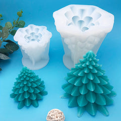 Christmas Tree Aromatherapy Candle Mold DIY Resin Decoration Mold Silicone