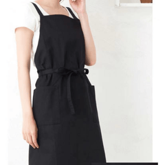 Waterproof Bib Apron with Adjustable Neck Strap and Pockets