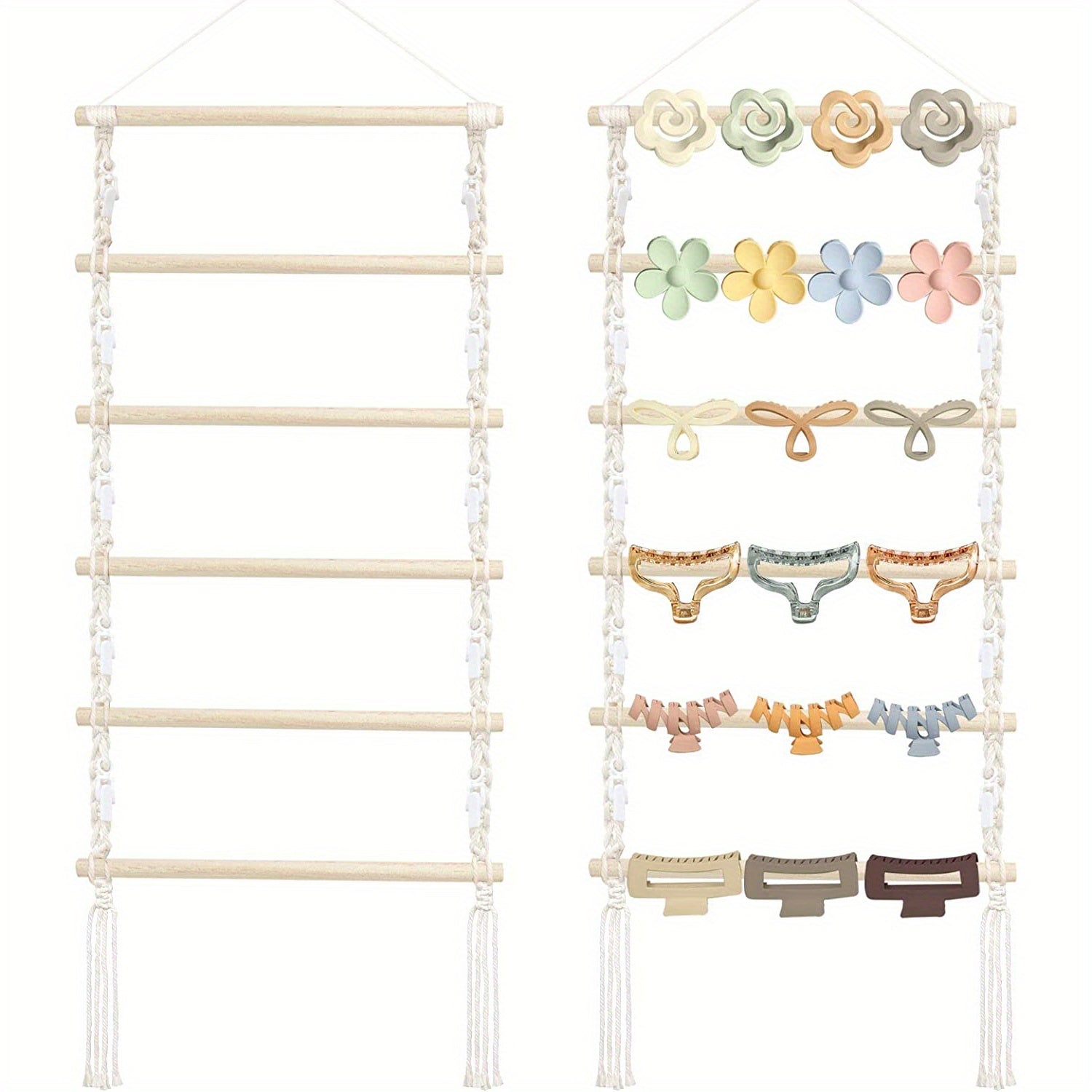 Hair Accessories Organizer Braid Claw Clip Organizer Holder