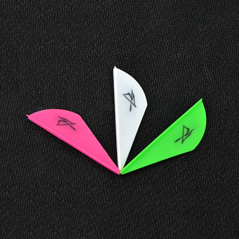 20pcs Traditional Vane 5.08cm Rubber Arrow Repairing Kit