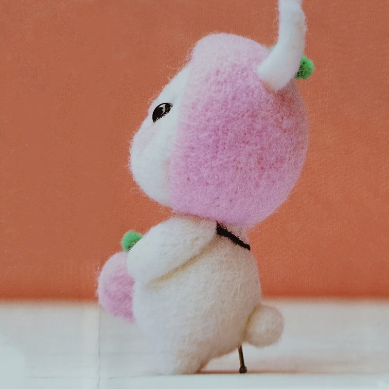 1pc Rabbit Felt DIY Material Package Holiday Birthday Gift Doll Decoration