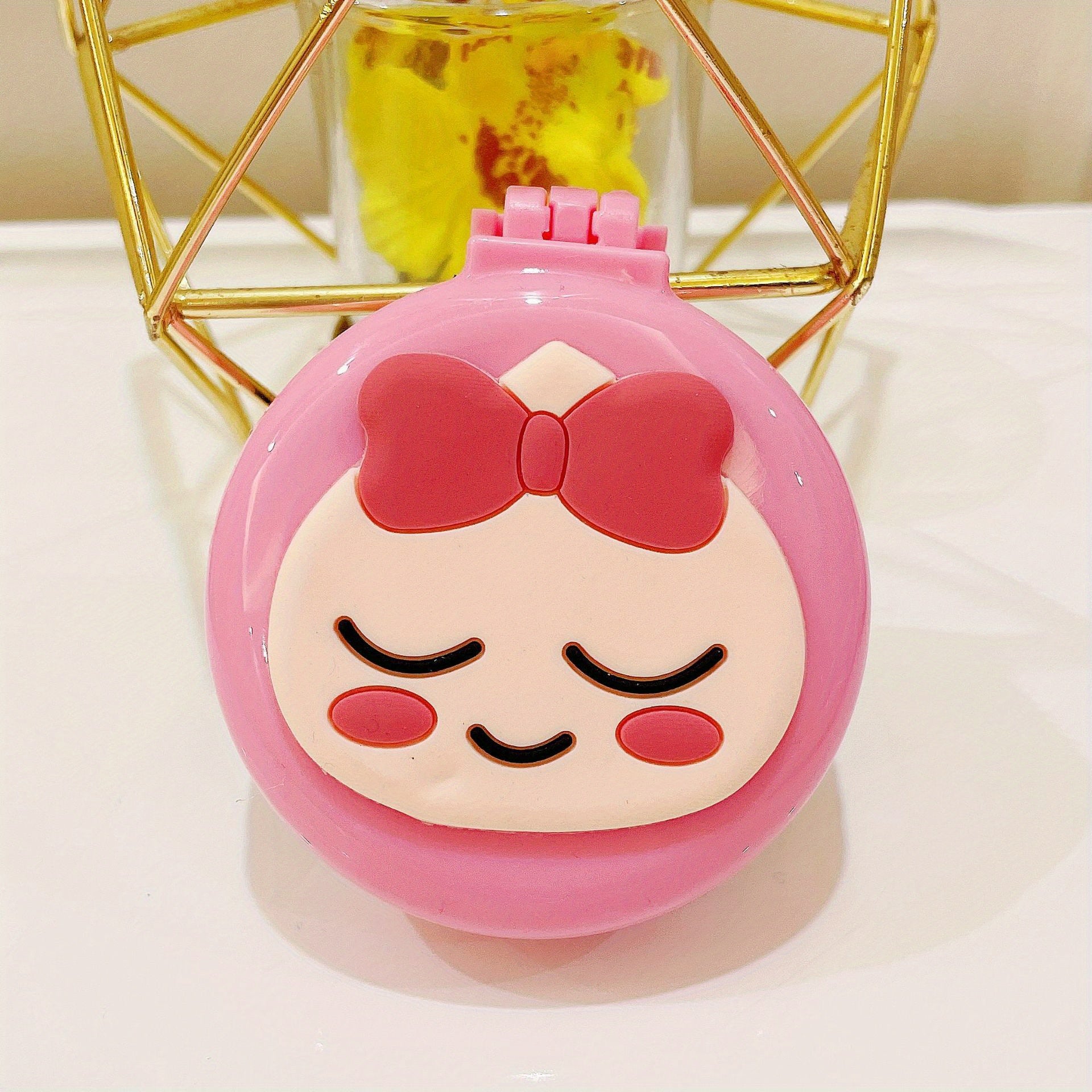 Portable Air Cushion Head Massage Comb and Mirror Set