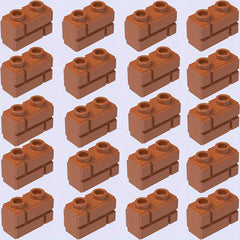 Christmas Building Blocks 20pcs Set Mixed Colors ABS Material DIY Toys