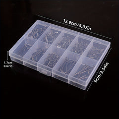 300-500 Mix Sizes Fishing Hooks Long Shank Sea Bass Tackle