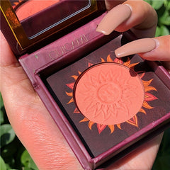 Watermelon Red Orange Blush Eyeshadow Multifunctional Powder