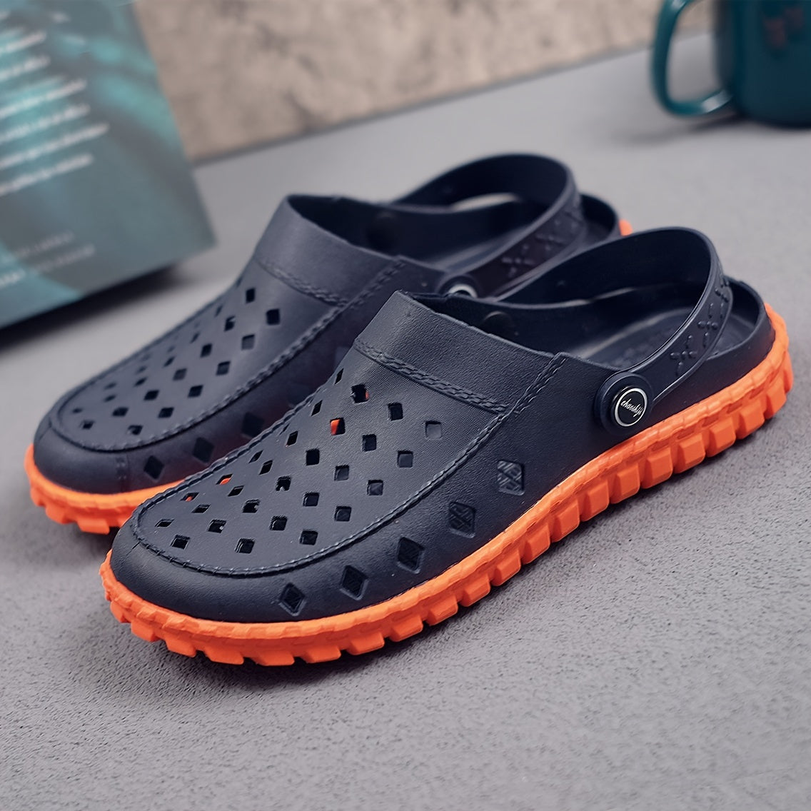 Men's Lightweight Garden Clogs Summer Sandals