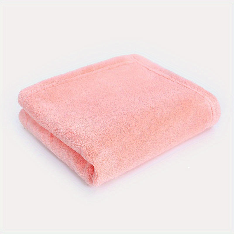 Thickened Coral Fleece Absorbent Wash Cloth Bathroom Soft Face Wash Cloth