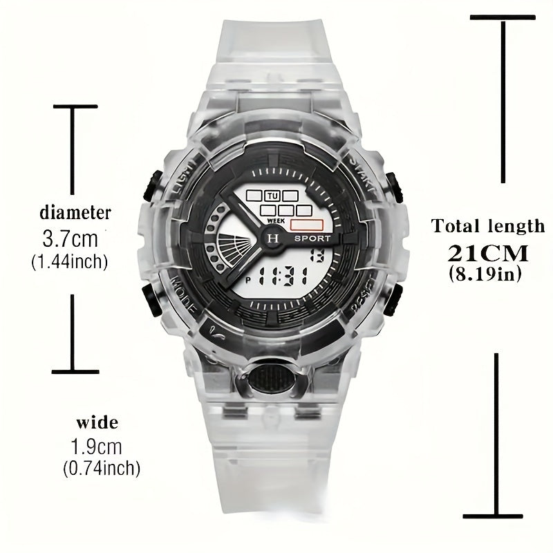 Kids Sports Watch Silicone Strap for Boys