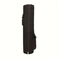 Yoga Mat Canvas Bag with Water Bottle Pocket