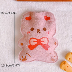 Plush Hot Water Bag Portable Warm Water Bag Plush Girl Hand Warmer