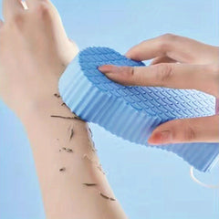 Exfoliating Body Scrubber Sponge for Bath Cleaning Shower Brush