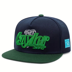 Men's Hip Hop Flat Brim Snapback Hat