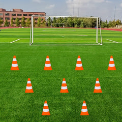 8pcs Sports Cones Agility Training Marker Cones For Kids Gym Soccer Basketball
