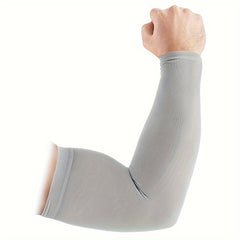 2 Pack Cycling Arm Sleeves UV Protection Ice Sleeves Unisex Arm Sleeve Cover UPF