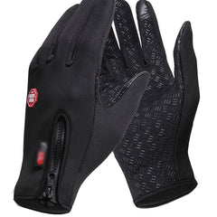 Warm Fleece Cycling Gloves Touch Screen Outdoor Activities