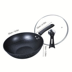 Non Stick Woks & Stir Fry Pans Chef's Pans For Gas Stove And Induction Cooker