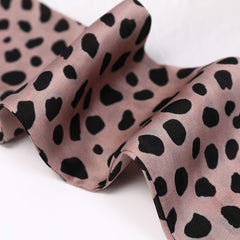 Leopard Neck Scarf Classic Print Vintage Head Scarf