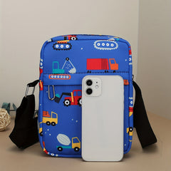 Kids Cartoon Crossbody Unicorn Rocket Dinosaur Travel Bag