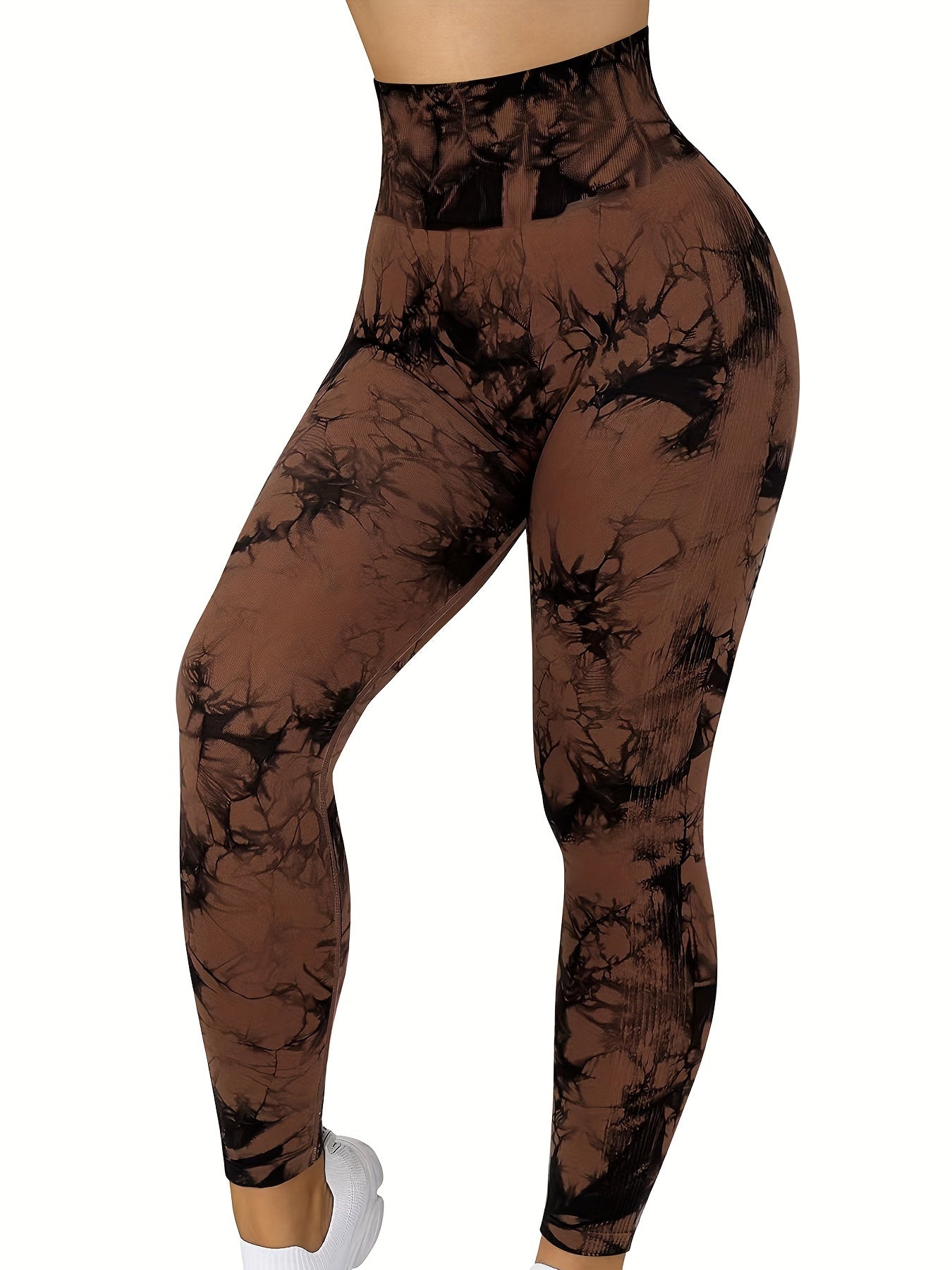 Tie Dye Seamless Yoga Pants High Stretch Fitness Leggings