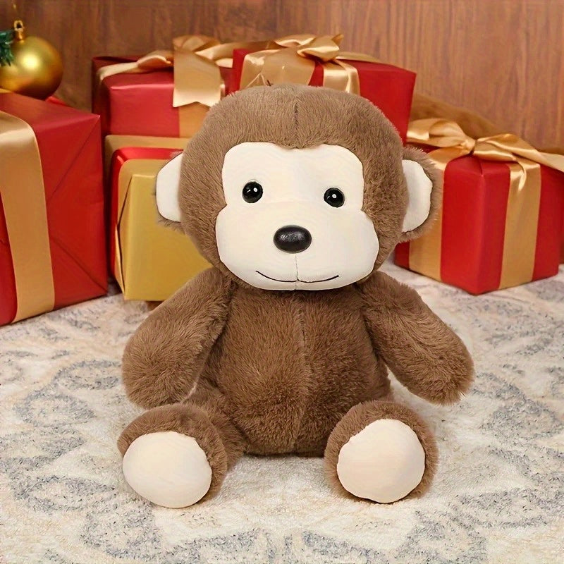 Monkey Plush Toy 1pc Cute Soft Doll Forest Animal Series for Holidays