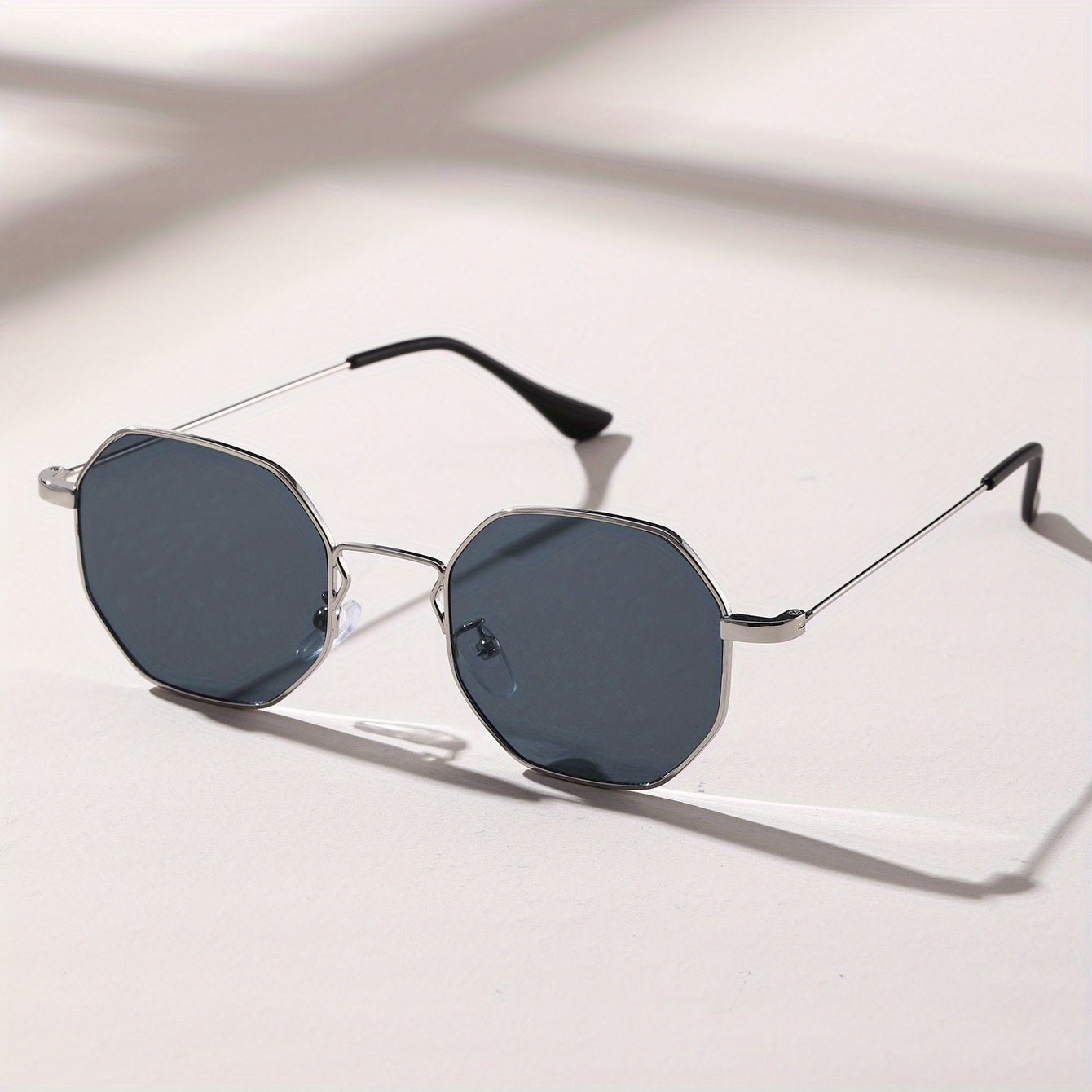 Geometric Frame Sunglasses Wrap Around Glasses UV400