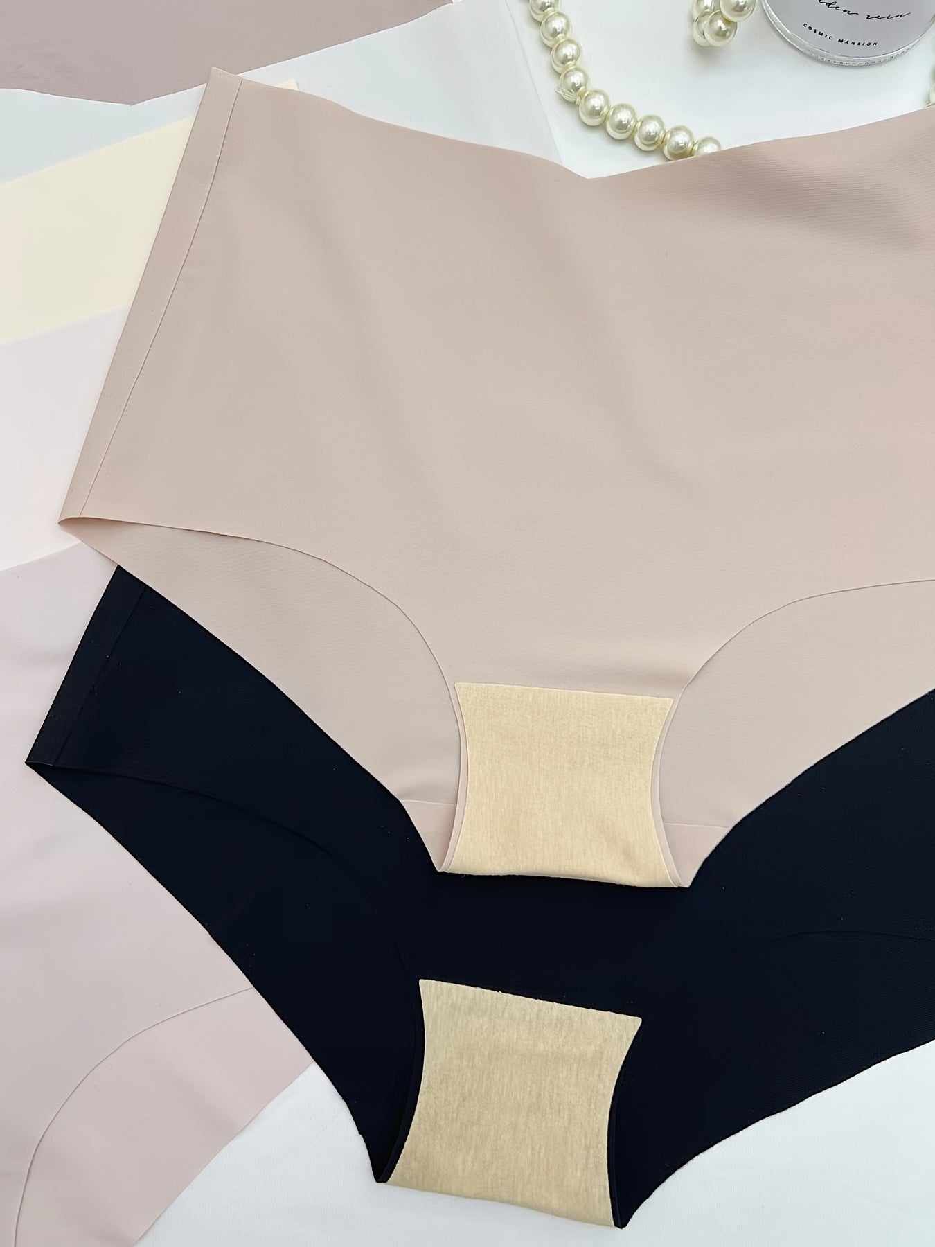 7pcs Multicolor Briefs High Waist Panties Women's Underwear
