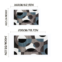 Modern Minimalist Floor Mat Soft Waterproof Non Slip Stain