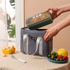 Insulated Lunch Bag Aluminum Foil Leak Proof Office School Picnics