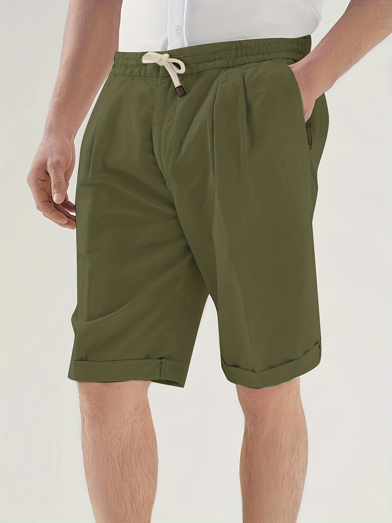Men's Comfy Drawstring Waistband Shorts for Summer