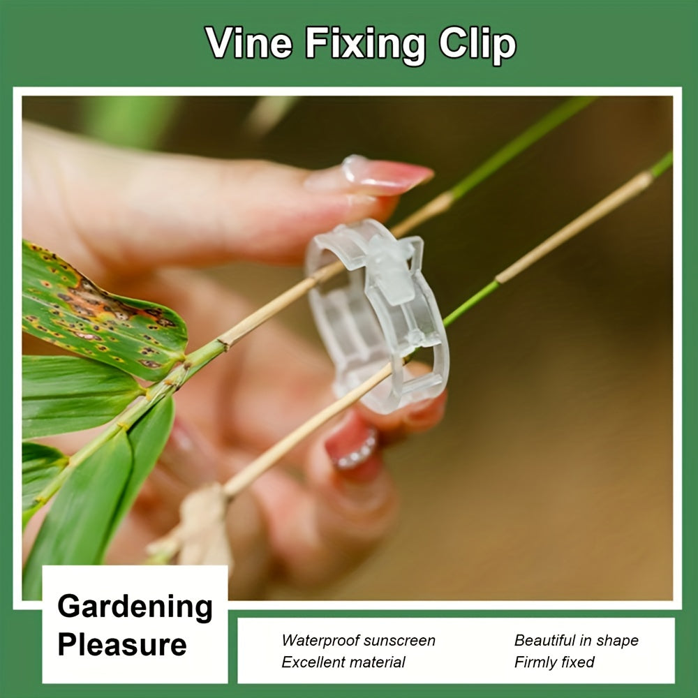 Plant Support Clips for Tomato Vine Vegetables Garden - 50/100/200pcs