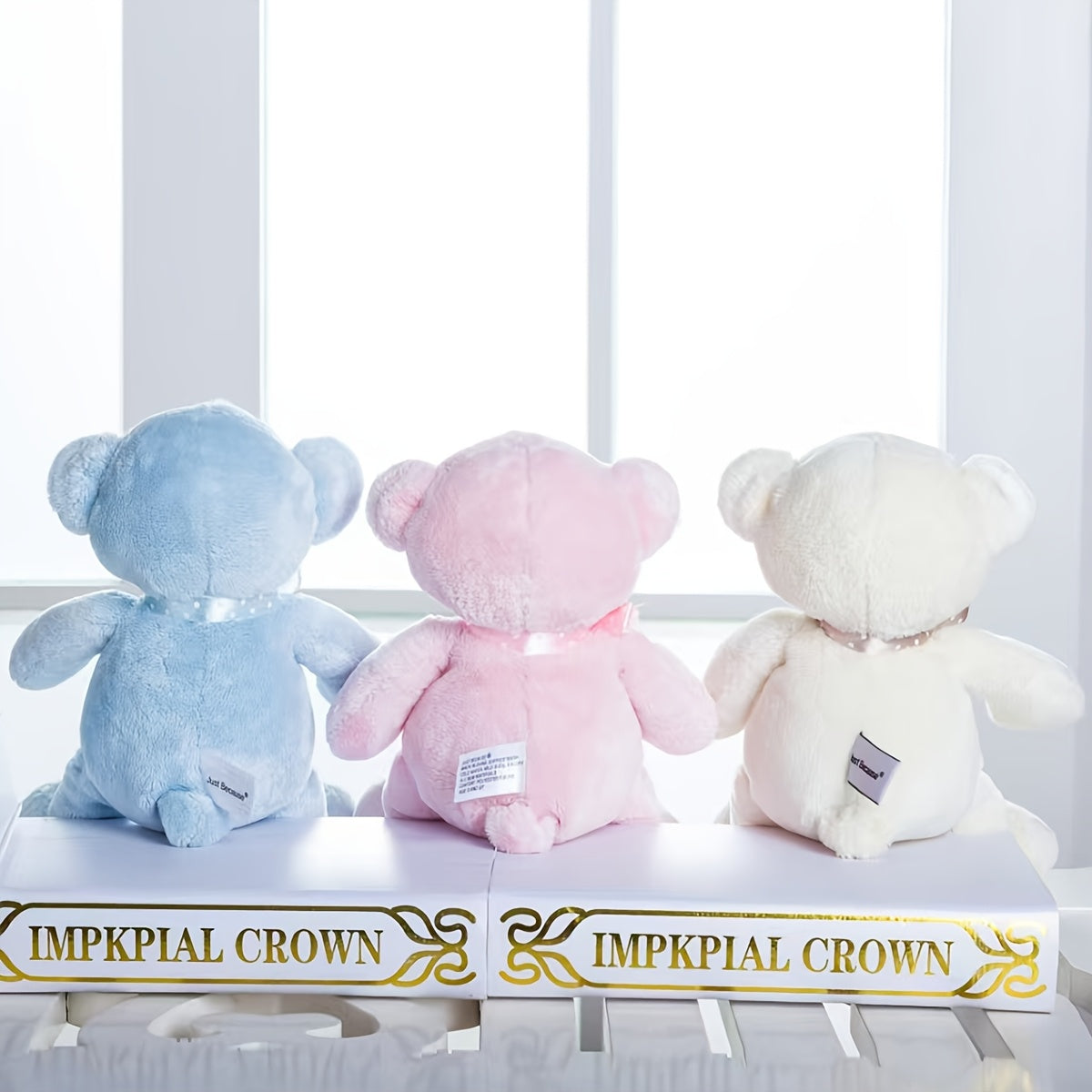 High Justbecause Bear Plush Toy for Girls and Boys Perfect Christmas Gift