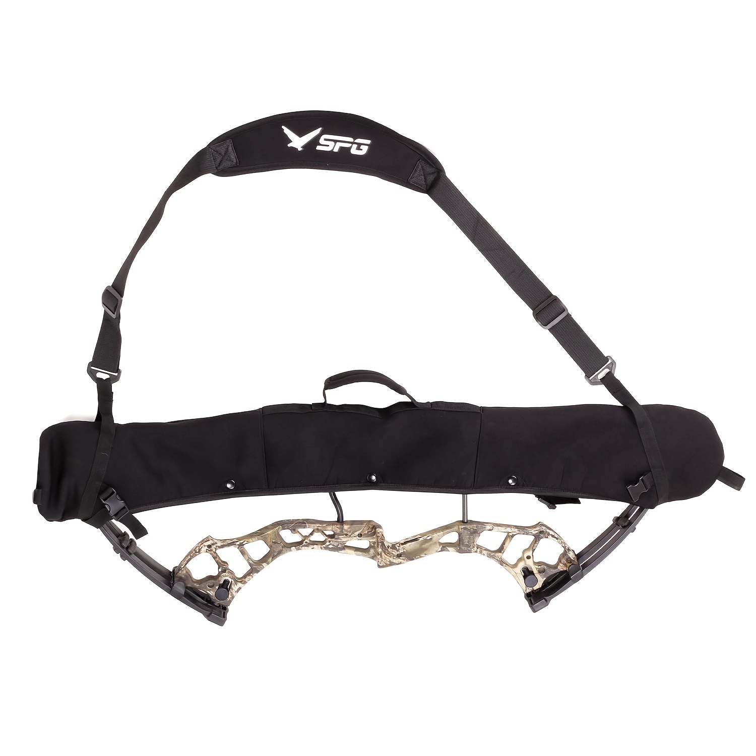Archery Compound Bow Sling String Shoulder Strap Holder