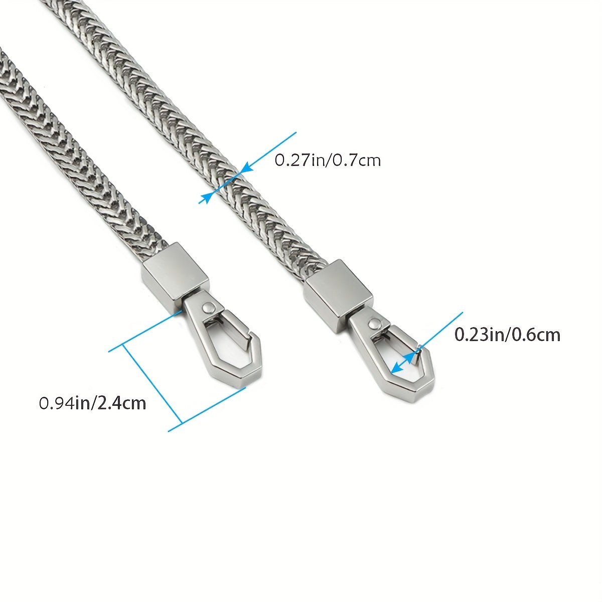 Metal Chain Strap for Shoulder Bag - Reusable Universal Bag Chain Strap